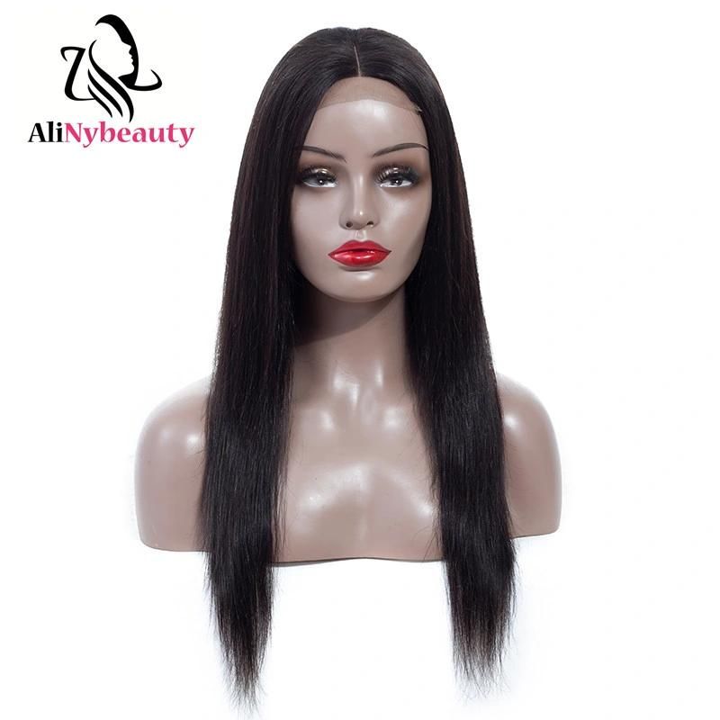 Brazilian Virgin Human Hair Natural Straight Full Lace Wig
