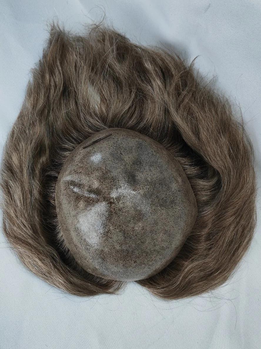 2022 Most Popular Custom Made Clear PU Base Injection Wig Made of Remy Human Hair