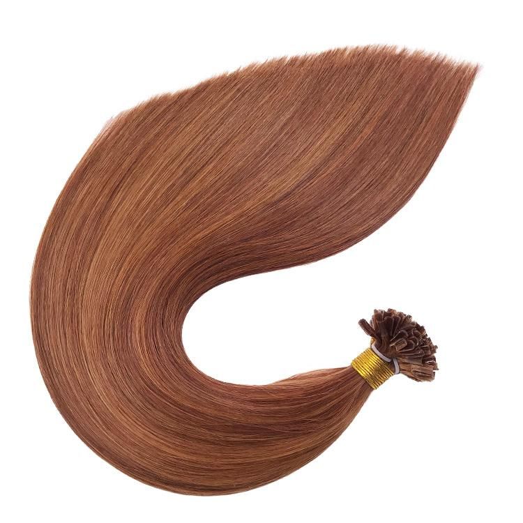 100% Raw Unprocessed Cuticle Aligned Human Hair U Tip Hair Extension