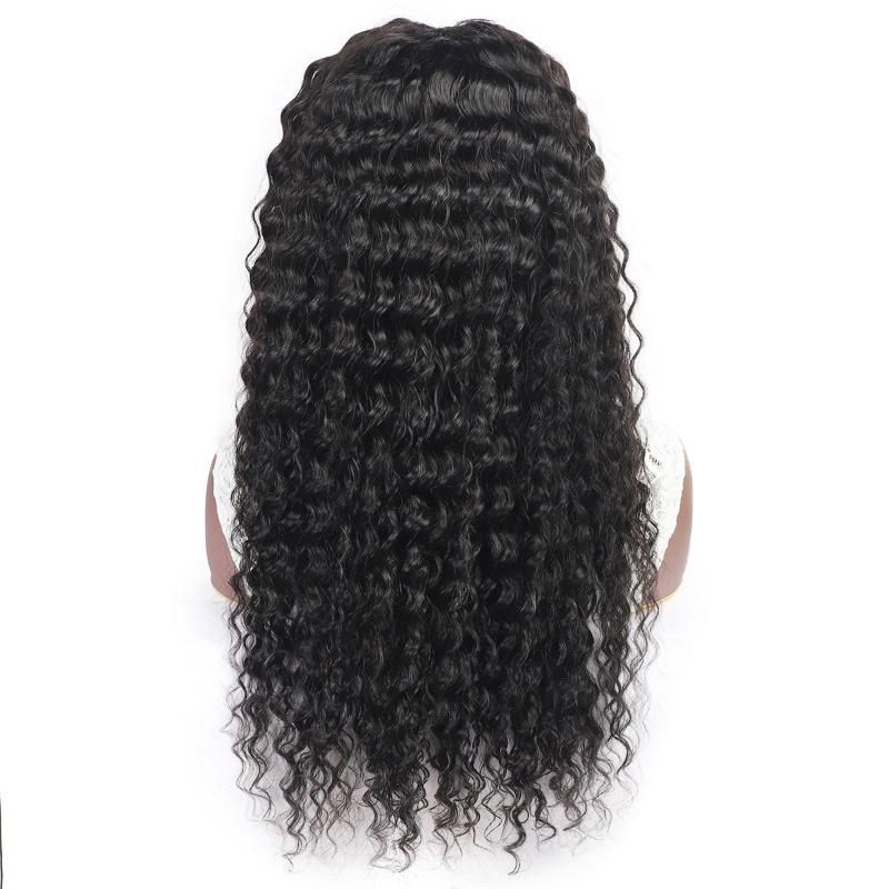 Human Hair Factory Price Deep Wave Headband Wig High Quality