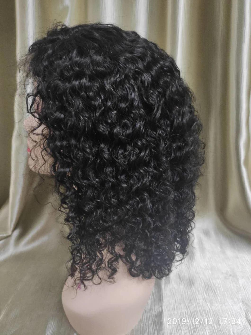 Brazilian Kinky Curly Human Hair Lace Wig
