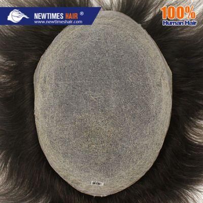 Stock Human Hair Lace Wig for Men