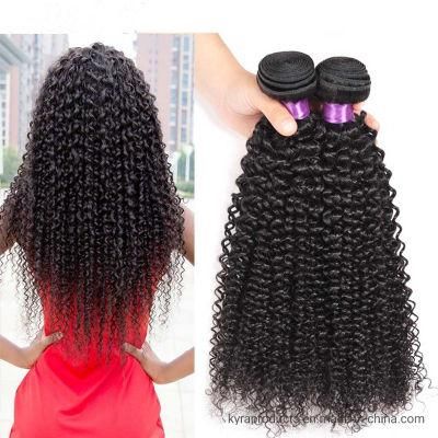 Wholesale Peruvian Human Hair Afro Kinky Curly Weave Virgin Remy Hair Weft Can Be Made Human Hair Wig