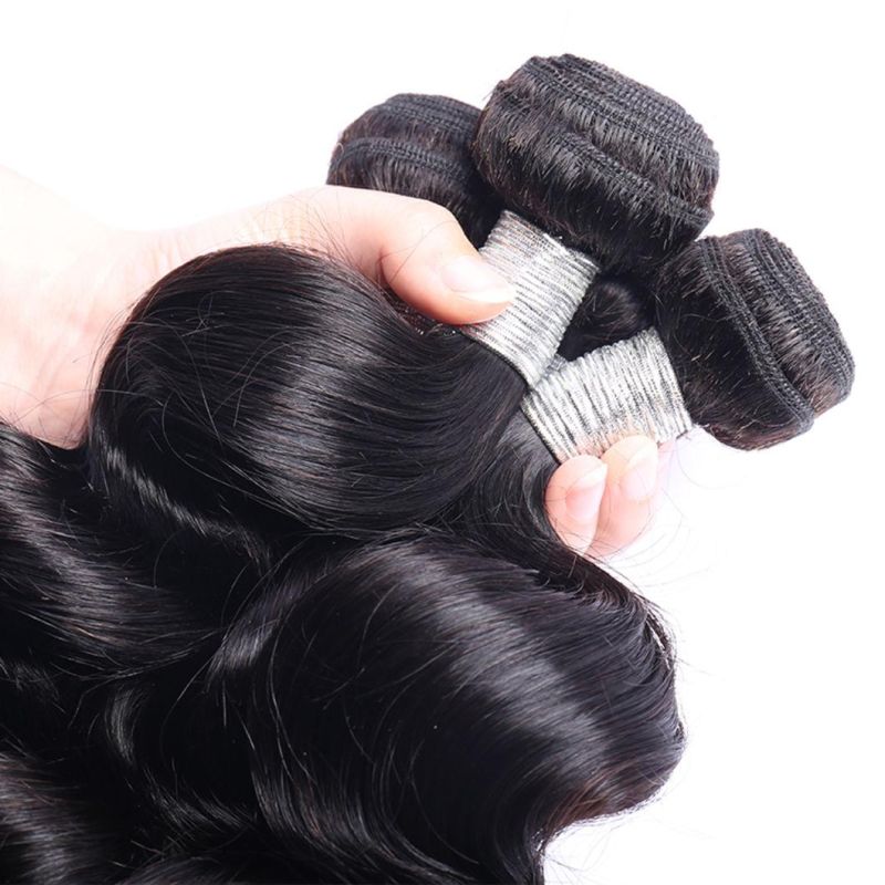 Top Grade Loose Wave Loose Deep 100% Human Remy Hair Brazilian Hair Weave Bundles