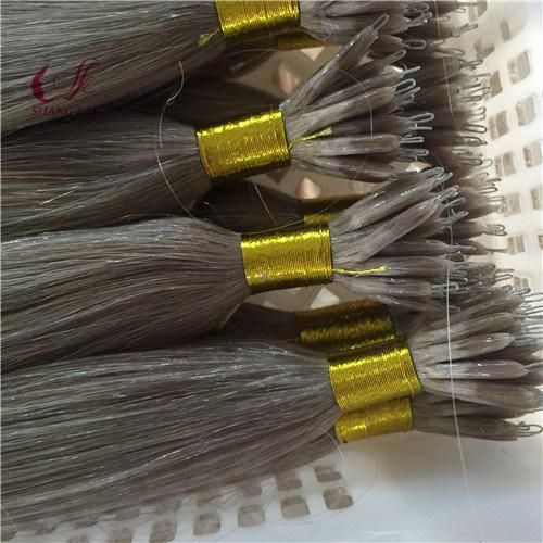 Wholesale 100% Human Virgin Nano-Ring Remy Hair