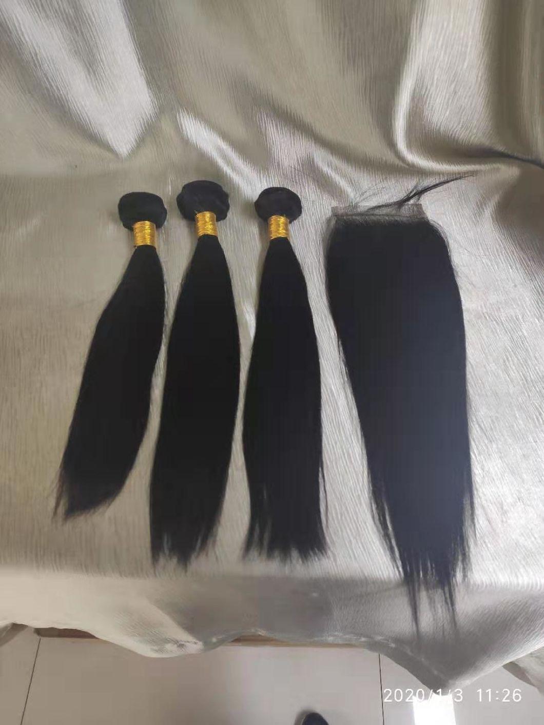 Wholesale Remy Hair Extension Soft Straight Human Hair Bundles