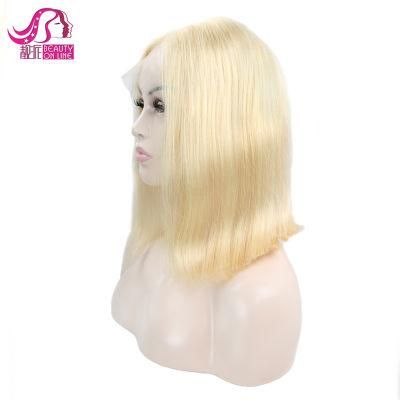 Mink Brazilian Human Hair Lace Wig Bob Wigs with Transparent Lace