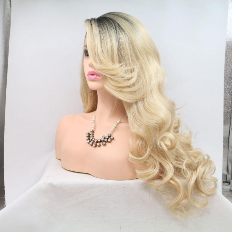 Hot Sale Wholesale Prices Lace Front Long Synthetic Hair