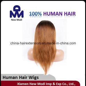 Fashion T 6 Color Full Lace Wig with Human Hair