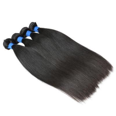 Brazilian Human Hair Straight Hair Bundles with Closure 100% Human Hair Extensions Virgin Hair