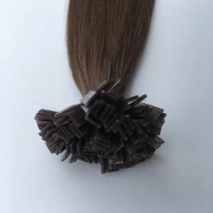 6# Pre Bonded Keratin Flat Tip Virgin Remy Human Hair Extensions