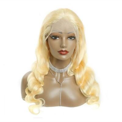Body Wave Long 613 Frontal Wig Human Hair Wig Platinum Blonde Wig Lace Front Wig 13X4 Lace Front Wig Indian Hair Wig