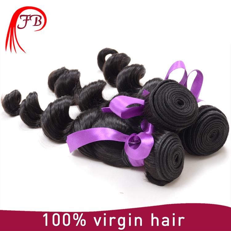 Indian Human Virgin Loose Wave Darling Hair Weaving