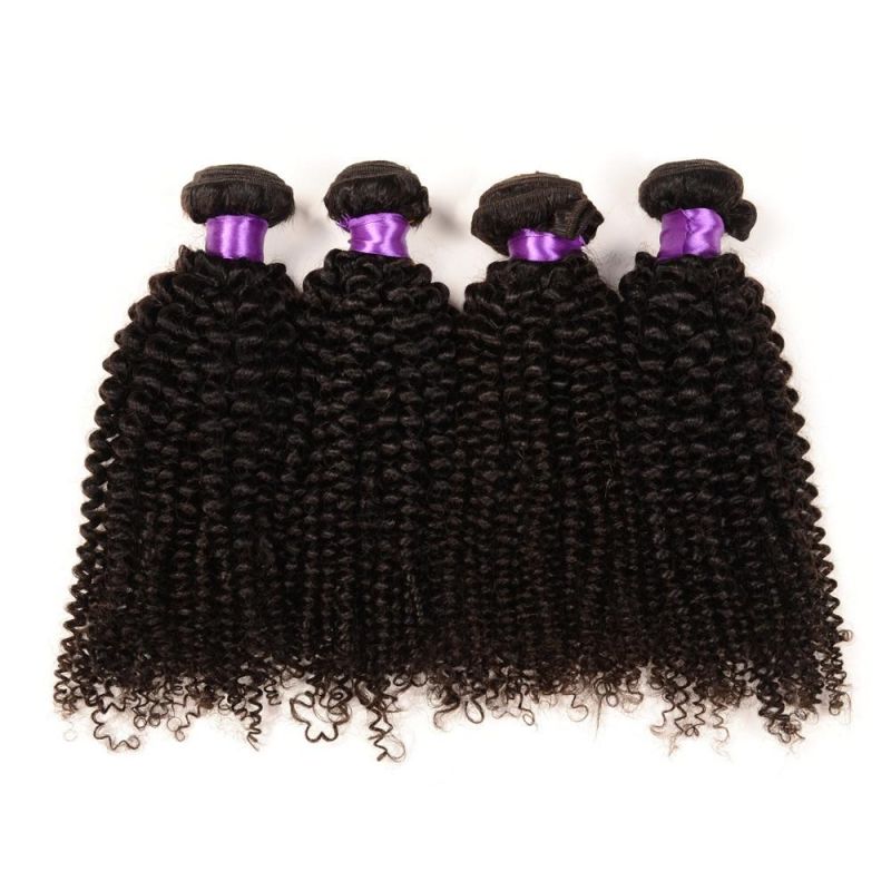 Fast Shipping Vrigin Brazilian Human Hair Weave, Brazilian Kinky Curly Hair 3PCS, Afro Kinky Curly Human Hair