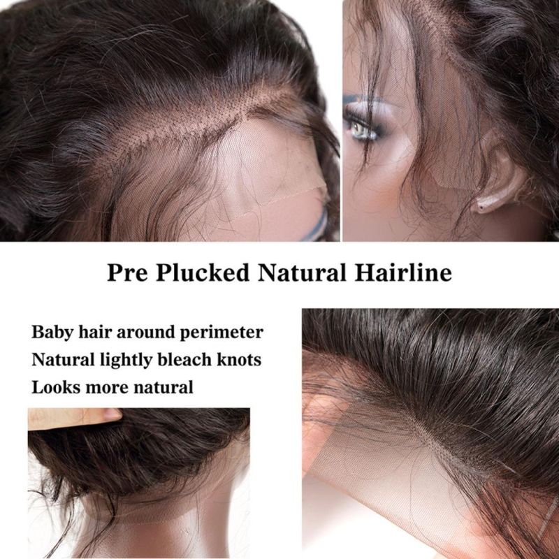13X4 Body Wave Lace Front Wig Transparent HD Lace Frontal Wig Full Brazilian Hair Wigs for Women Human Hair Wig Natural Hair