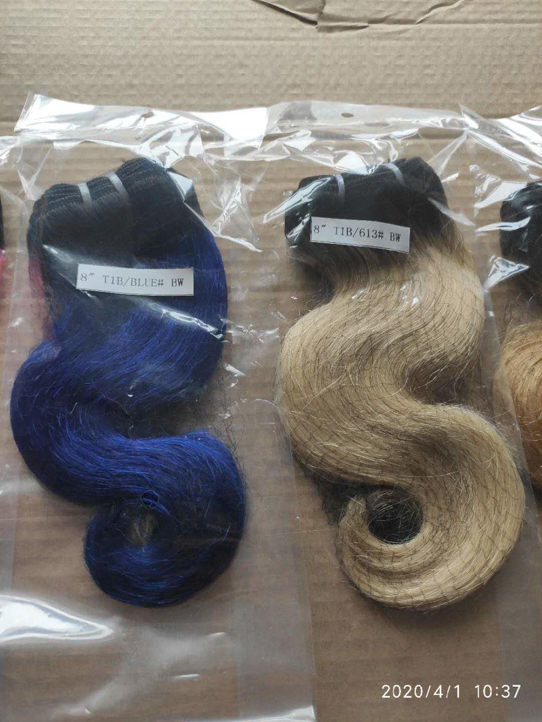 Hot Sales Ombre Colored Hair Bundles Brazilian Hairs