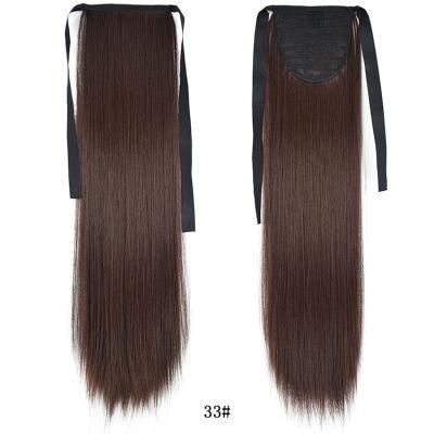 Wendyhair Long Ponytail Hair Extensions Straight Ponytail Synthetic Hair