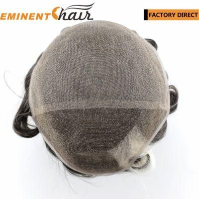 Natural Hairline Human Hair Lace Toupee