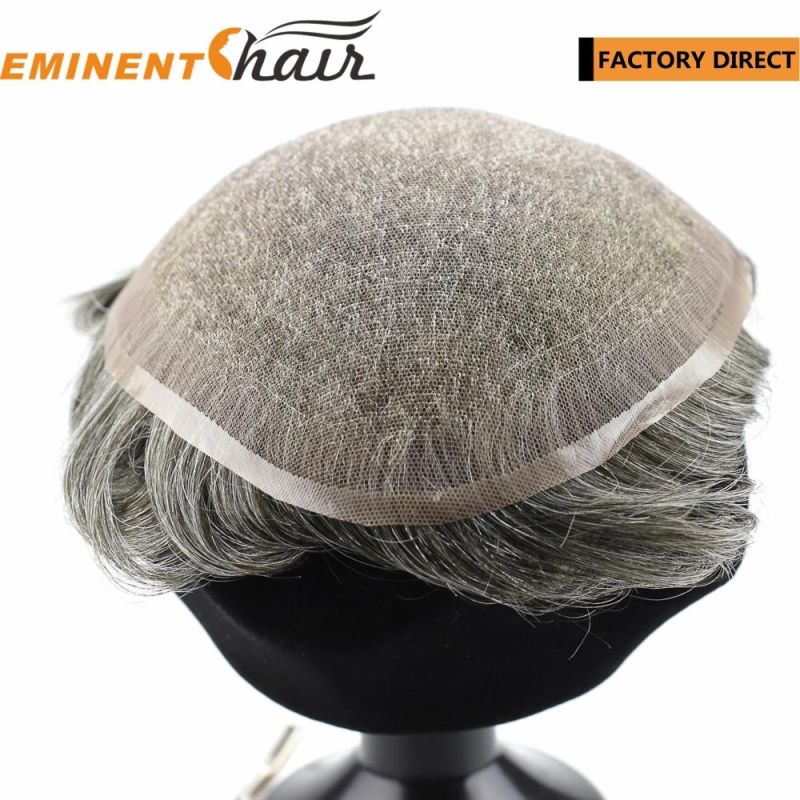 Natural Hairline Human Hair Full Lace Hair System