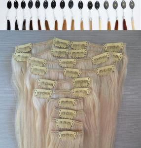 7A Peruvian Afro Remy Hair Clip in Layer Hair Extension 220g