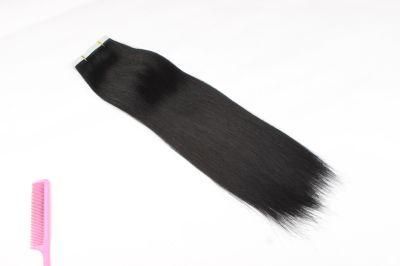 Blond Color PU Tape Virgin Hair Extension 100% Human Hair