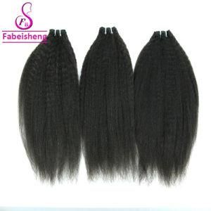 Wholesale Price Yaki Hair Extension 100% Raw Virgin Human Hair Kinky Straight Hair Hot Selling