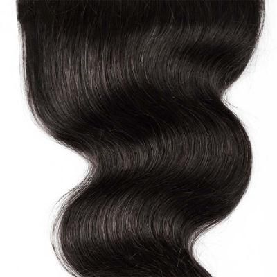 Brazilian Human Hair Closure 4*4 Lace Closure Body Wave Swiss Lace Closure18 Inch Freepart Remy Hair Weaving