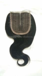 Human Hair Toupee Made of Virgin Human Hair