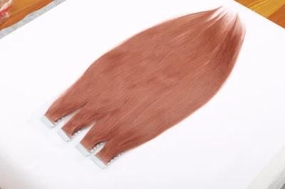 Cuticle Aligned Wholesale Virgin Human Tape Hair Extensions Weave Bundle Vendor Free Sample 10A Brazilian Hair