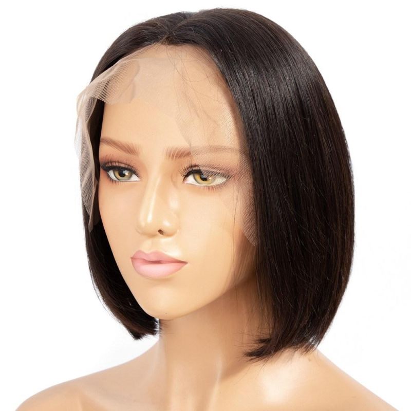 New Arrival Mink Brazilian Human Hair Lace Frontal Bob Wigs