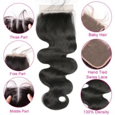 Brazilian Virgin Hair Body Wave Closure