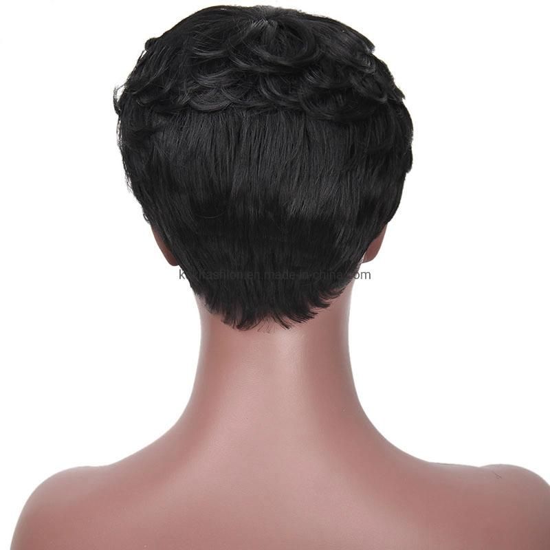 Kakiifashion Hair Cheap Price Short Synthetic Short Hairstyles Pixie Cut Wig