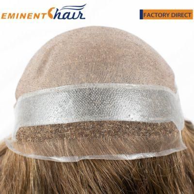 Custom Remy Hair Lace Front Welded Mono Wig for Women