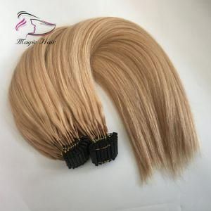 Wholesale Price 6D Hair Extensions 27# Color 14 Inch to 26 Inch 8A Human Hair Extensions Can Be Dyed