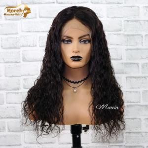 Brazilian Indian Remy Virgin Human Hair Natural Wave Full Lace Wig
