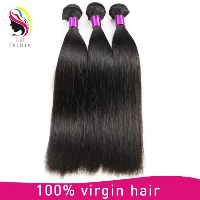 Straight Peruvian Remy Human Hair Weaving