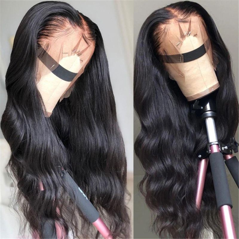 150% 13*4 Brazilian Virgin Human Hair 360lace Front Wigs