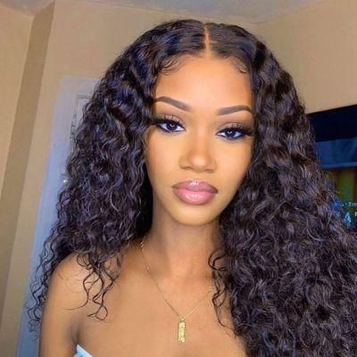Kbeth Wholesale Remy Deep Wave Wigs Brazilian Human Hair Lace Front Wig with Baby Hair for Black Women Deep Wave Lace Frontal Wig