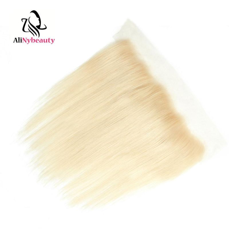 #613 Blonde Virgin Brazilian Human Hair Lace Frontal