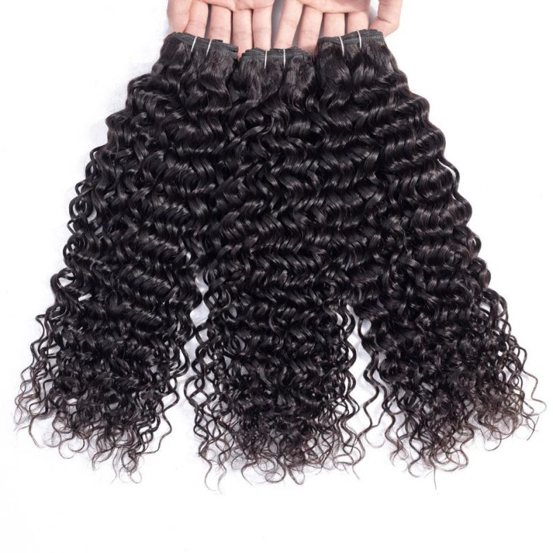 Luxuve 100% Original Brazilian Human Hair Bundle Cuticle Aligned Hair Ltaly Curly Human Hair Extension