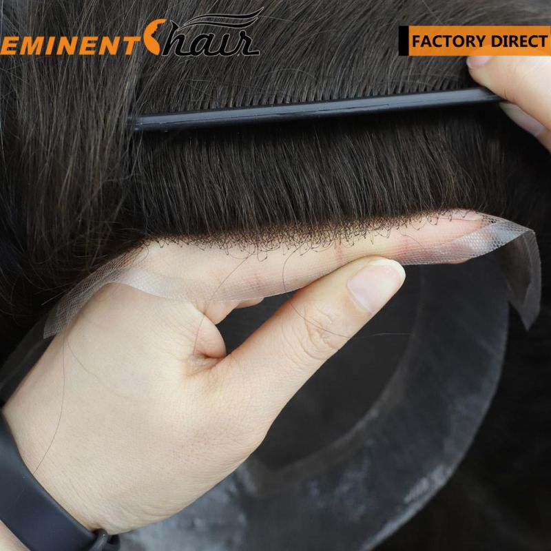 Lace Front Mono Human Hair Hair Replacement