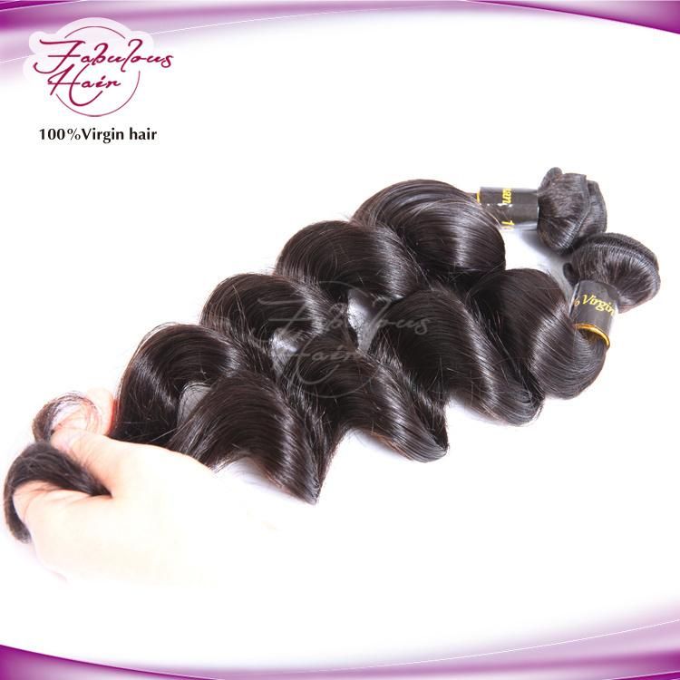 Wavy Hair Tangle Free Full Cuticle Virgin Indian Human Hair