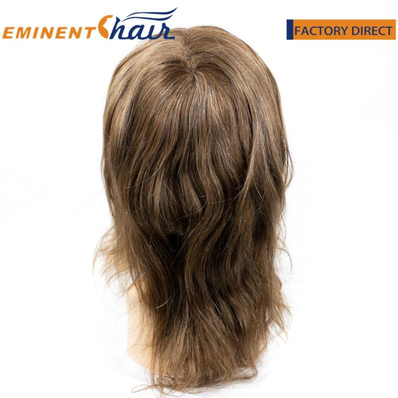 Custom Remy Hair Lace Front Welded Mono Wig for Women
