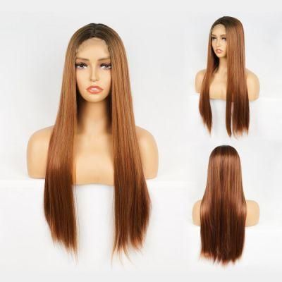 Breathable Full Lace Straight Thick Wig for Women