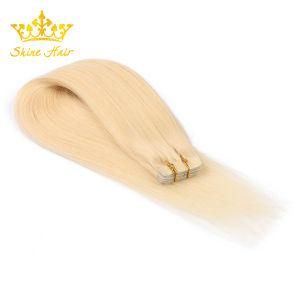 100% Healthy Virgin Human Hair Extension with Tape in Silk Straight with Free Tangle