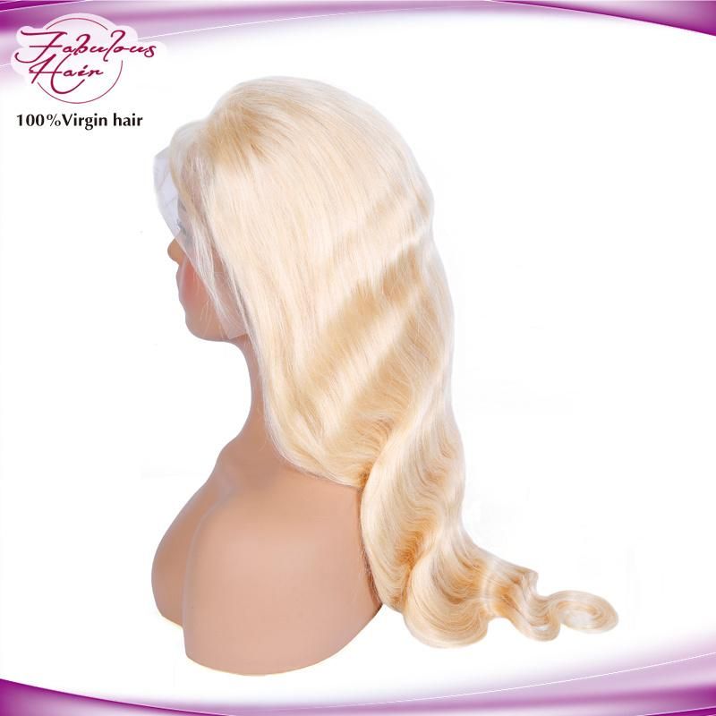Blonde 613 Human Hair Body Wave HD Lace Frontal Wigs