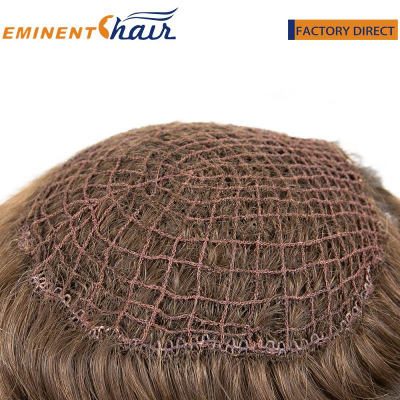 Human Hair Integration Women′s Hair Prosthesis Toupee