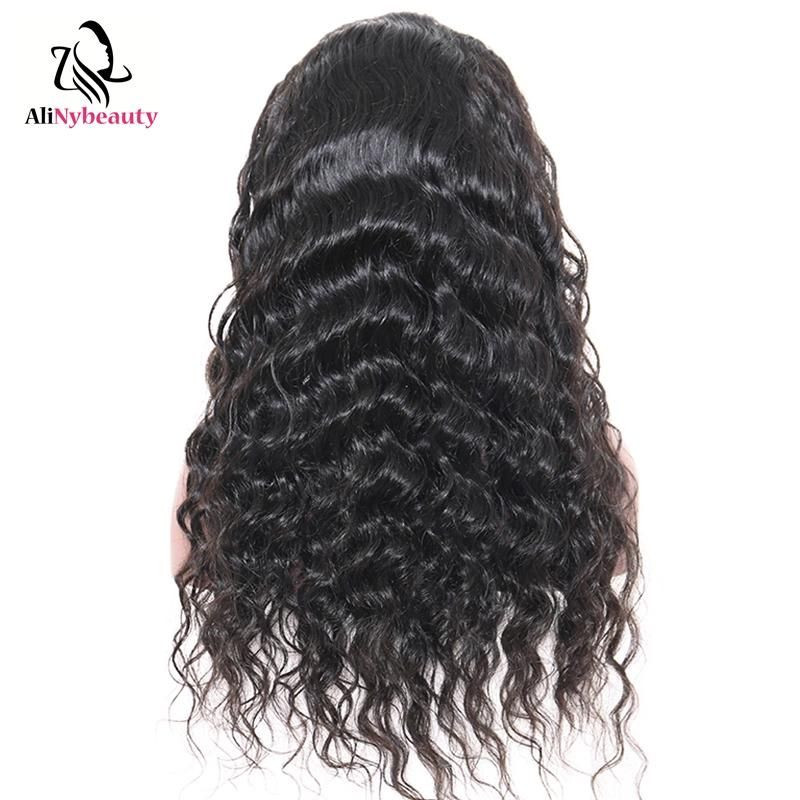 Hot Sale Peruvian Human Hair Loose Wave Full Lace Wig