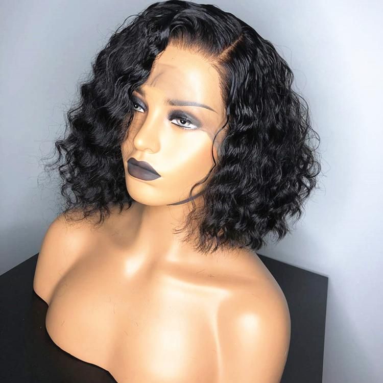 9A Glueless Full Lace Human Hair Wigs for Black Women Indian Virgin Hair Wigs Water Wave Lace Front Wigs with Baby Hair