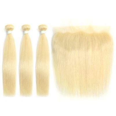 Riisca Hot Selling Blond Hair Peruvian Human Hair Extension Straight